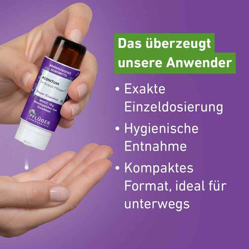 Aconitum D6 Globuli Pfl&uuml;ger Dosierspender - 4