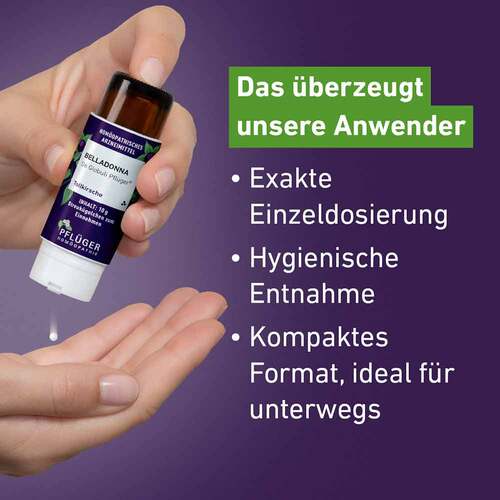Belladonna D6 Globuli Pfl&uuml;ger Dosierspender - 4