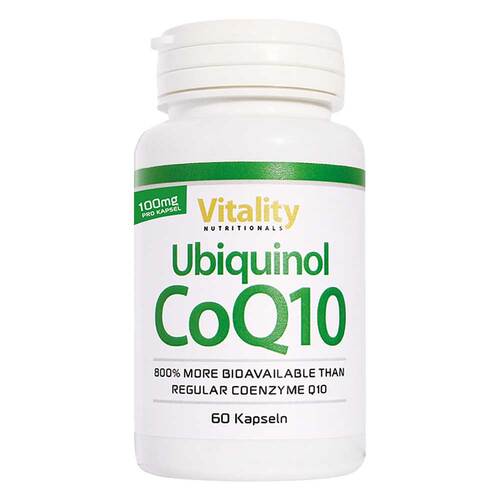 Ubiquinol COQ10 100 mg hochdosiert Weichkapseln - 1