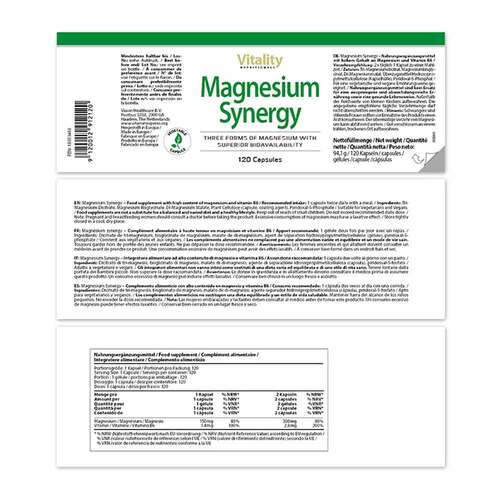 Magnesium Synergy Komplex Glycinat Malat &amp; Citrat - 3