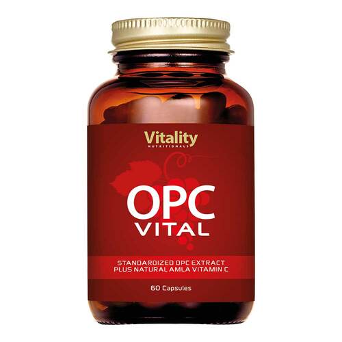 OPC Vital Traubenkernextrakt 150 mg + Vitamin C Kapseln  - 1
