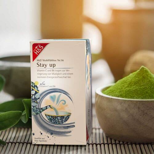 H&S Stay up mit Vitamin C und B6 Filterbeutel - 3