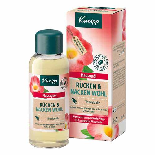 Kneipp Massage&ouml;l R&uuml;cken &amp; Nacken Wohl - 1