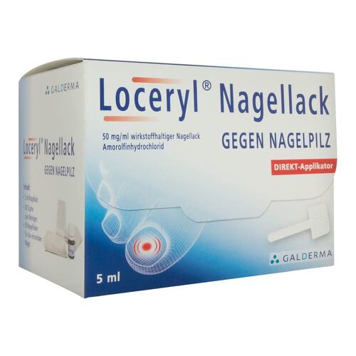 Loceryl Nagellack gegen Nagelpilz 50 mg / ml - 1