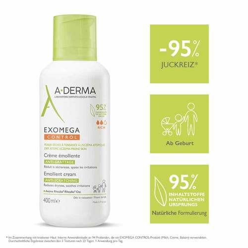 A-Derma Exomega Control Creme + Spray Promo-Kit - 2