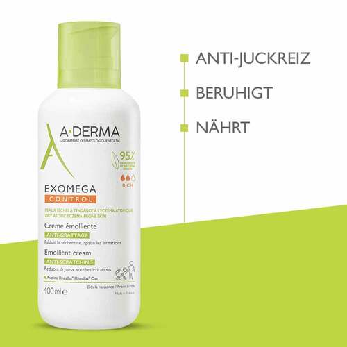 A-Derma Exomega Control Creme + Spray Promo-Kit - 3