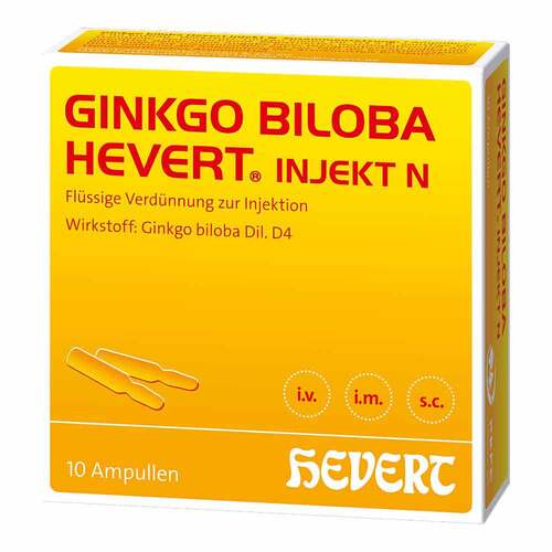 GINKGO BILOBA HEVERT® INJEKT N Ampullen - 1