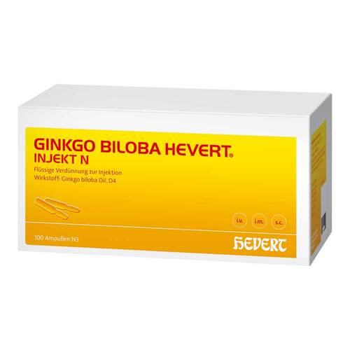 GINKGO BILOBA HEVERT® INJEKT N Ampullen - 1