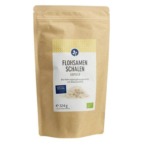 Flohsamenschalen 500 mg Bio Kapseln - 1