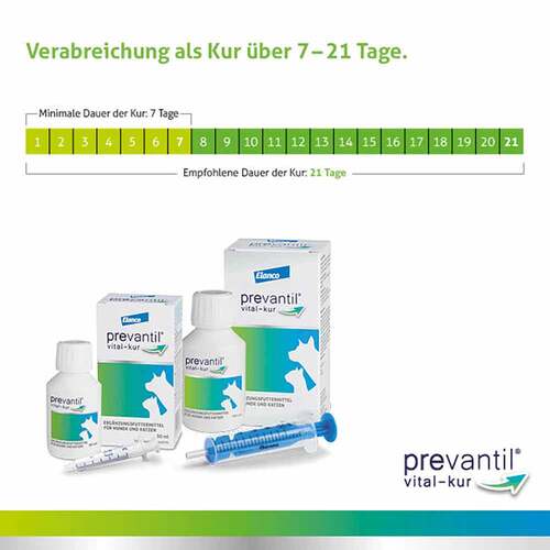 Prevantil vital-kur Suspension f&uuml;r Hunde / Katzen - 2