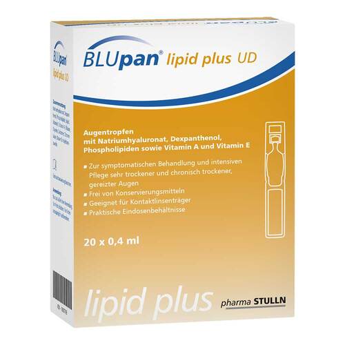 Blupan lipid plus UD Augentropfen - 1
