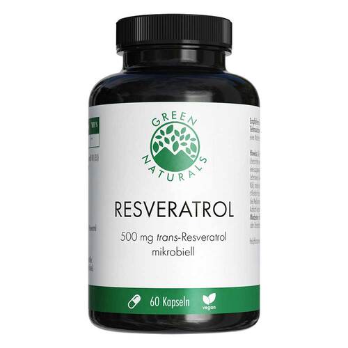 Green Naturals Resveratrol mit Veri-te 500 mg vegan - 1