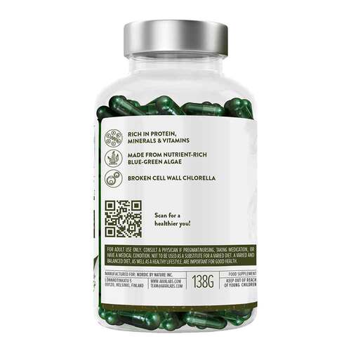 Aavalabs Spirulina &amp; Chlorella Komplex vegan Kapseln  - 3