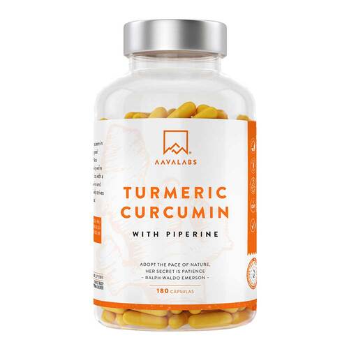 Aavalabs Curcumin + Piperin vegan Kapseln - 2