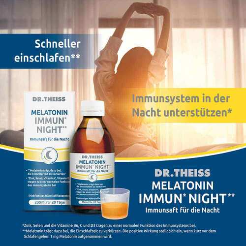 Dr. Theiss Melatonin Immun Night Saft - 2