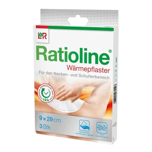 Ratioline W&auml;rmepflaster Nacken / Schulter 9x29 cm - 1