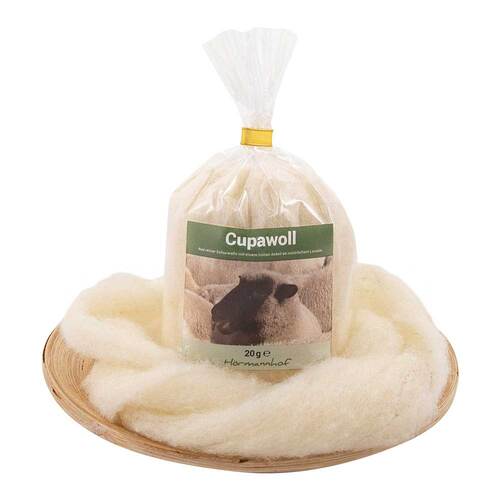 Cupawoll Fettwolle mit nat&uuml;rlichem Lanolin - 2