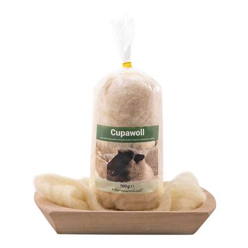 Cupawoll Fettwolle mit nat&uuml;rlichem Lanolin - 2