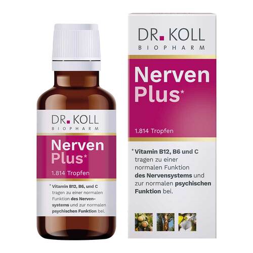 Nerven Plus Dr. Koll Gemmo Komplex Vitamin B12 B6 - 1