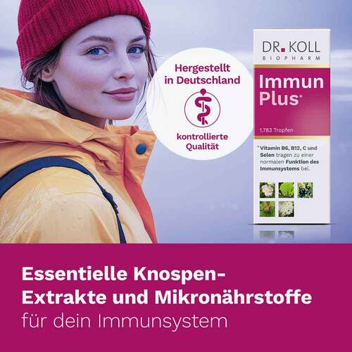 Immun Plus Dr. Koll Gemmo Komplex Vit.B6 B12 Selen - 3