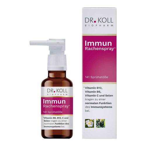 Immun Rachenspray Dr. Koll Gemmo Komplex Vit.B6 B12 - 1