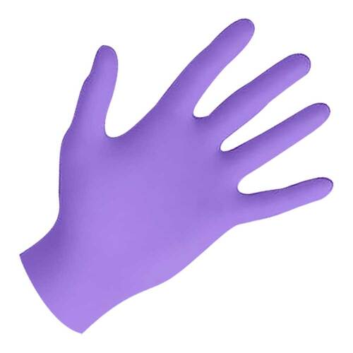 Einmalhandschuh Nitril unste.puderfrei M violett - 1