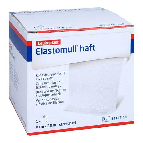 Elastomull haft 8 cmx20 m Fixierbinde - 1