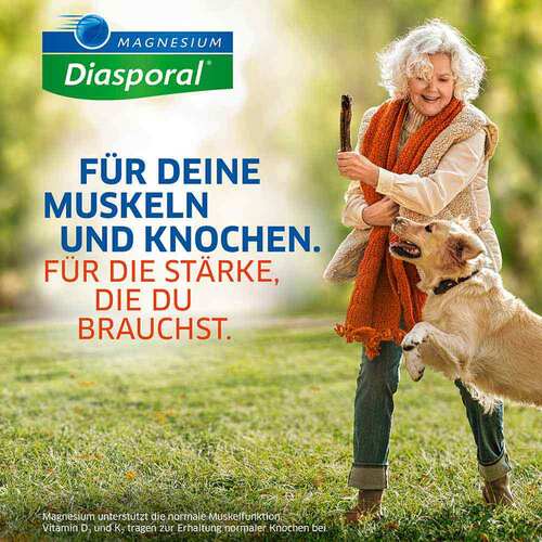 Magnesium Diasporal pro D3 + K2 Depot Muskel + Knochen Tabletten - 5