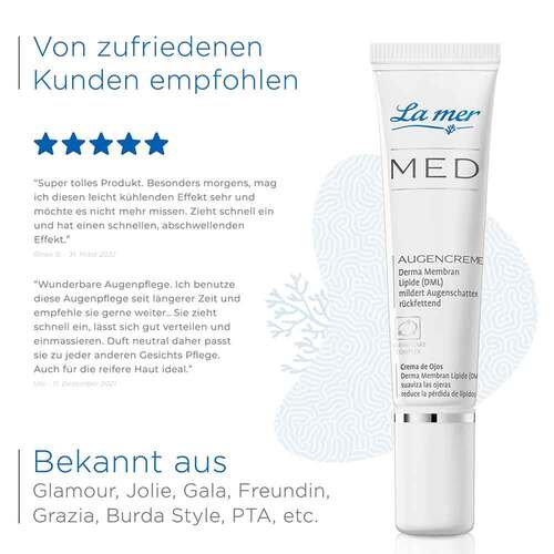 La Mer Med Augencreme ohne Parfum - 5