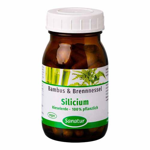 Silicium Kiesels&auml;ure 100% pflanzlich Kapseln - 1