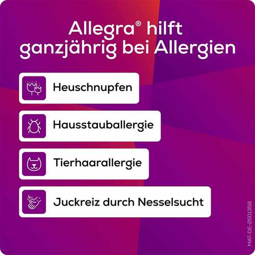 Allegra® Allergietabletten - schnell bei Allergie &amp; Heuschnupfen - 3