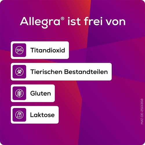 Allegra® Allergietabletten - schnell bei Allergie &amp; Heuschnupfen - 5