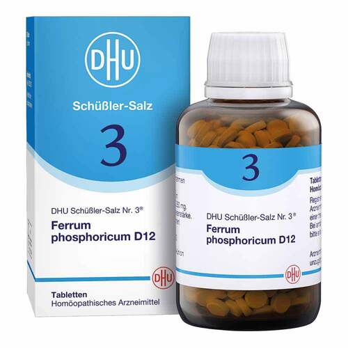 DHU Sch&uuml;&szlig;ler-Salz Nr. 3 Ferrum phosphoricum D12 Tabletten - 1