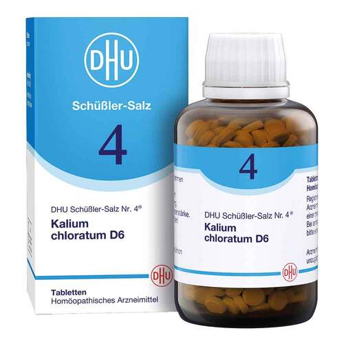 DHU Sch&uuml;&szlig;ler-Salz Nr. 4 Kalium chloratum D6 Tabletten - 1