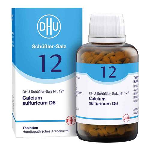 DHU Sch&uuml;&szlig;ler-Salz Nr. 12 Calcium sulfuricum D6 Tabletten - 1