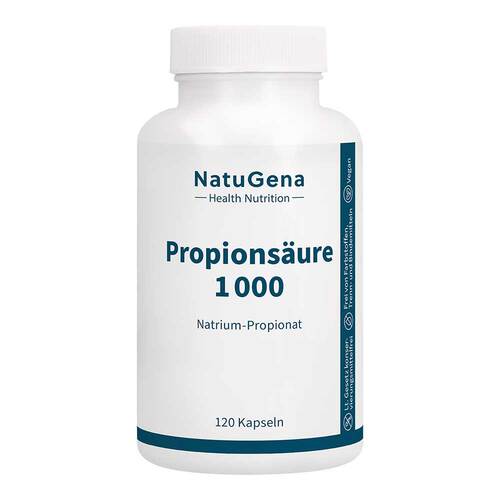 Propions&auml;ure 1000 Natrium-Propionat vegan Kapseln - 1