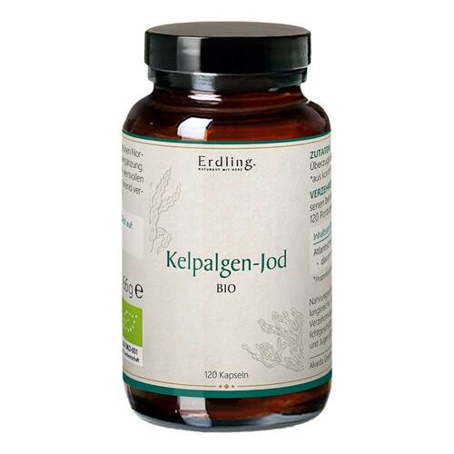 Kelpalgen-Jod Bio Kapseln Erdling - 1