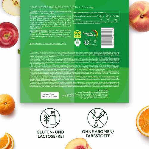 D-Mannose Pulver aus Birke vegan Di&auml;tetikum - 6