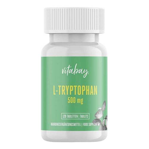 L-Tryptophan 500 mg Aminos&auml;ure vegan Tabletten - 1