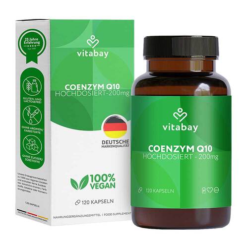 Coenzym Q10 Ubichinon Komplex 200 mg vegan Kapseln - 1