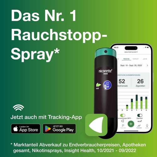 nicorette® Mint Spray mit 1 mg Nikotin pro Spr&uuml;hsto&szlig; - 2