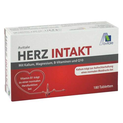 Herz Intakt mit Kalium + Magnesium + B-Vitamine Tabletten  - 1