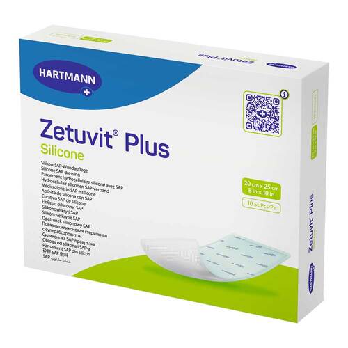 Zetuvit Plus Silicone 20x25 cm - 1