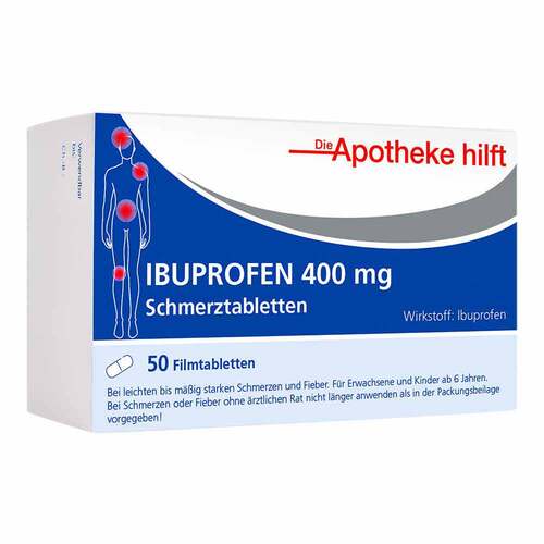 Ibuprofen 400 mg Die Apotheke hilft Filmtabletten - 1