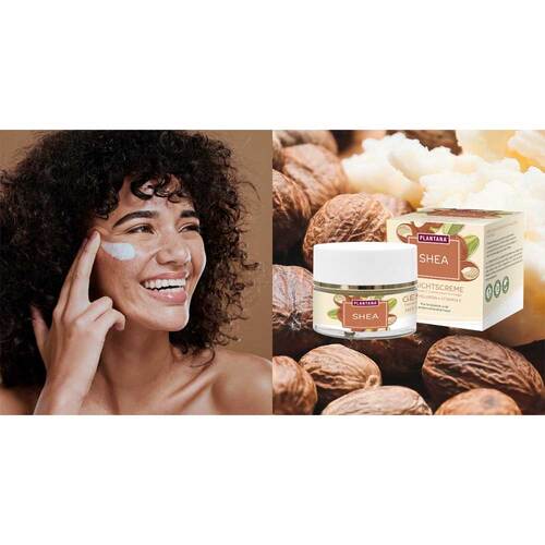 Plantana Shea Gesichtscreme Hyaluron &amp; Vitamin-E - 6