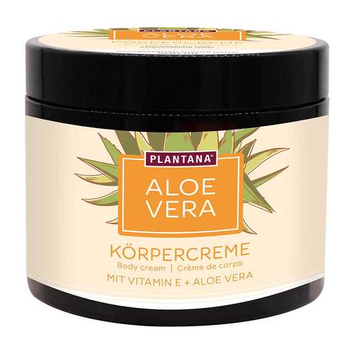 Plantana Aloe Vera K&ouml;rpercreme mit Vitamin-E - 1