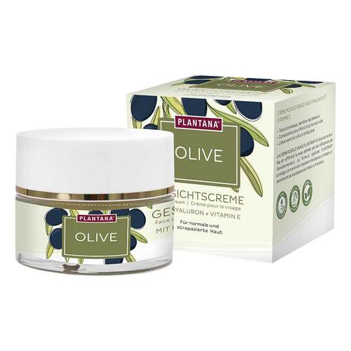 Plantana Olive Gesichtscreme Hyaluron &amp; Vitamin-E - 1