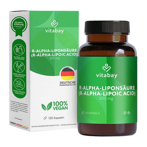 R-Alpha-Lipons&auml;ure 300 mg mit Thiocts&auml;ure Kapseln - 1