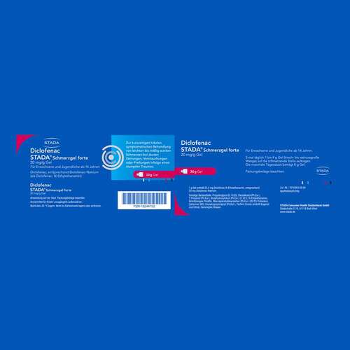Diclofenac STADA® Schmerzgel forte 20 mg/g Gel - 7