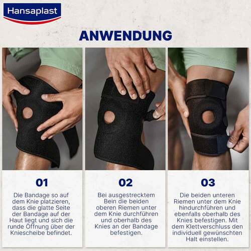 Hansaplast Knie-Bandage verstellbar - 7